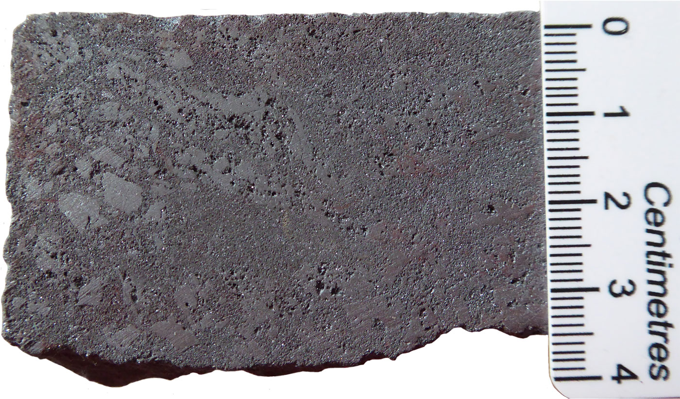 Carajas hard hematite ore