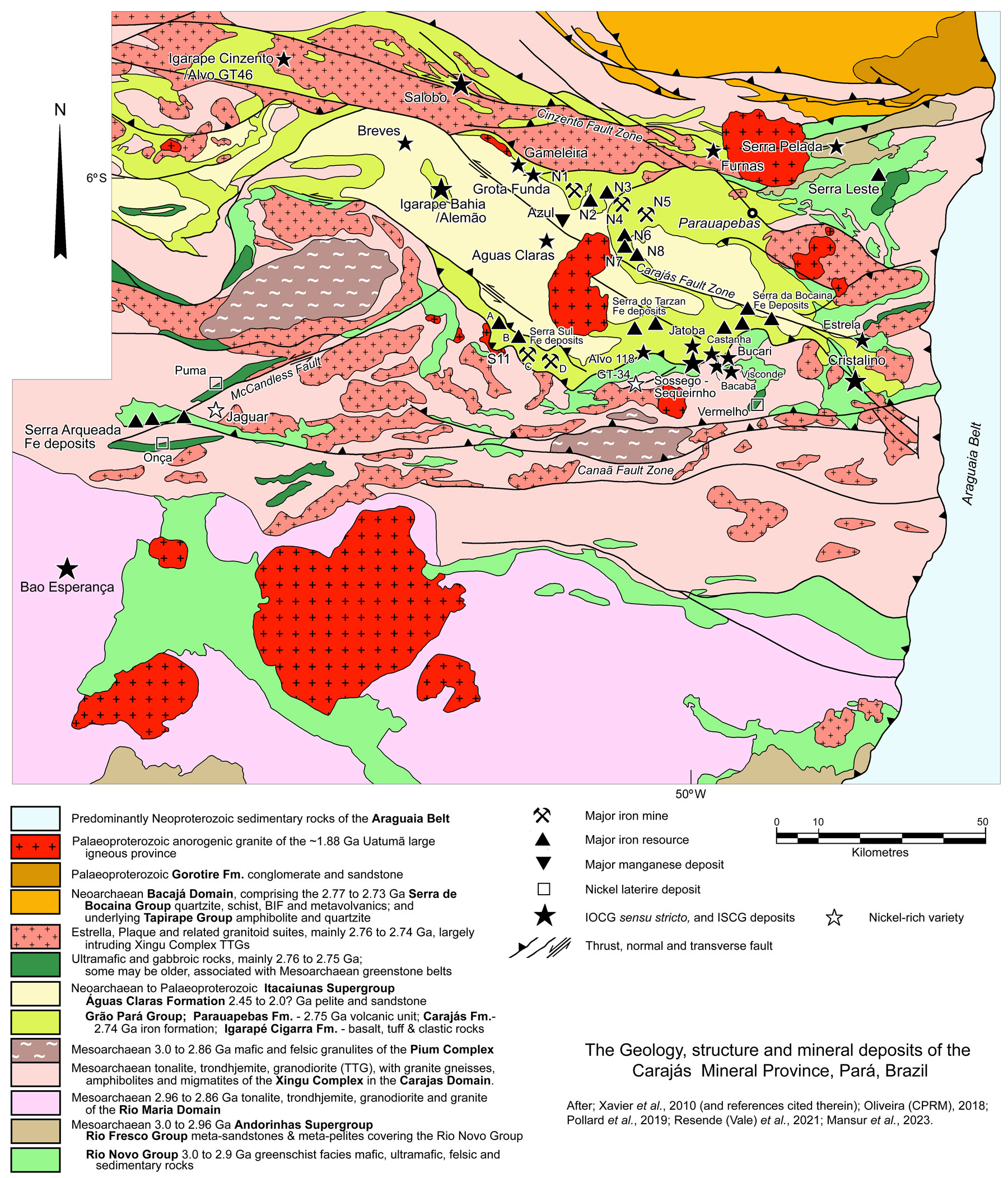 Carajas IOCG Province Geology