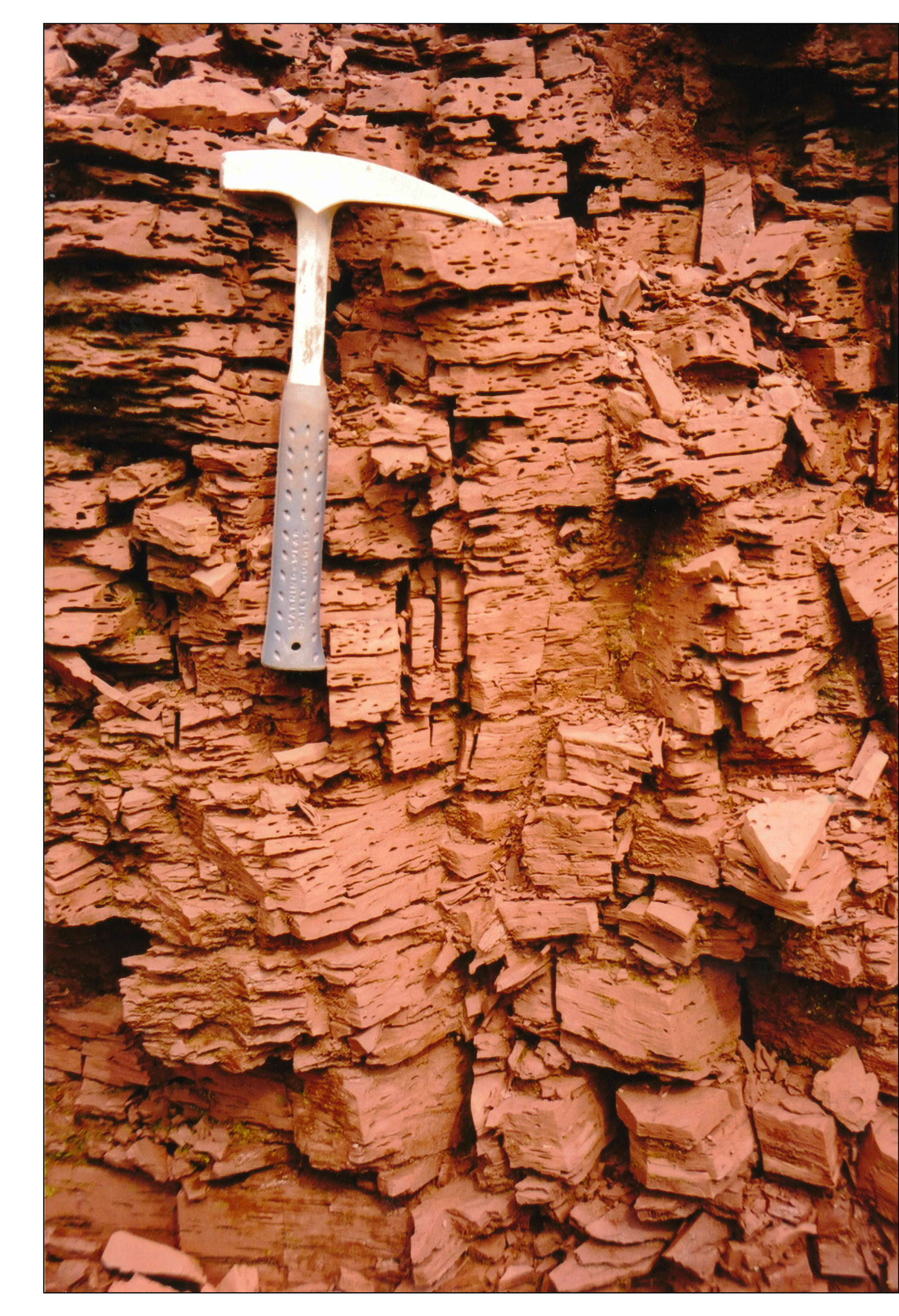 Weathered Corumba iron formation