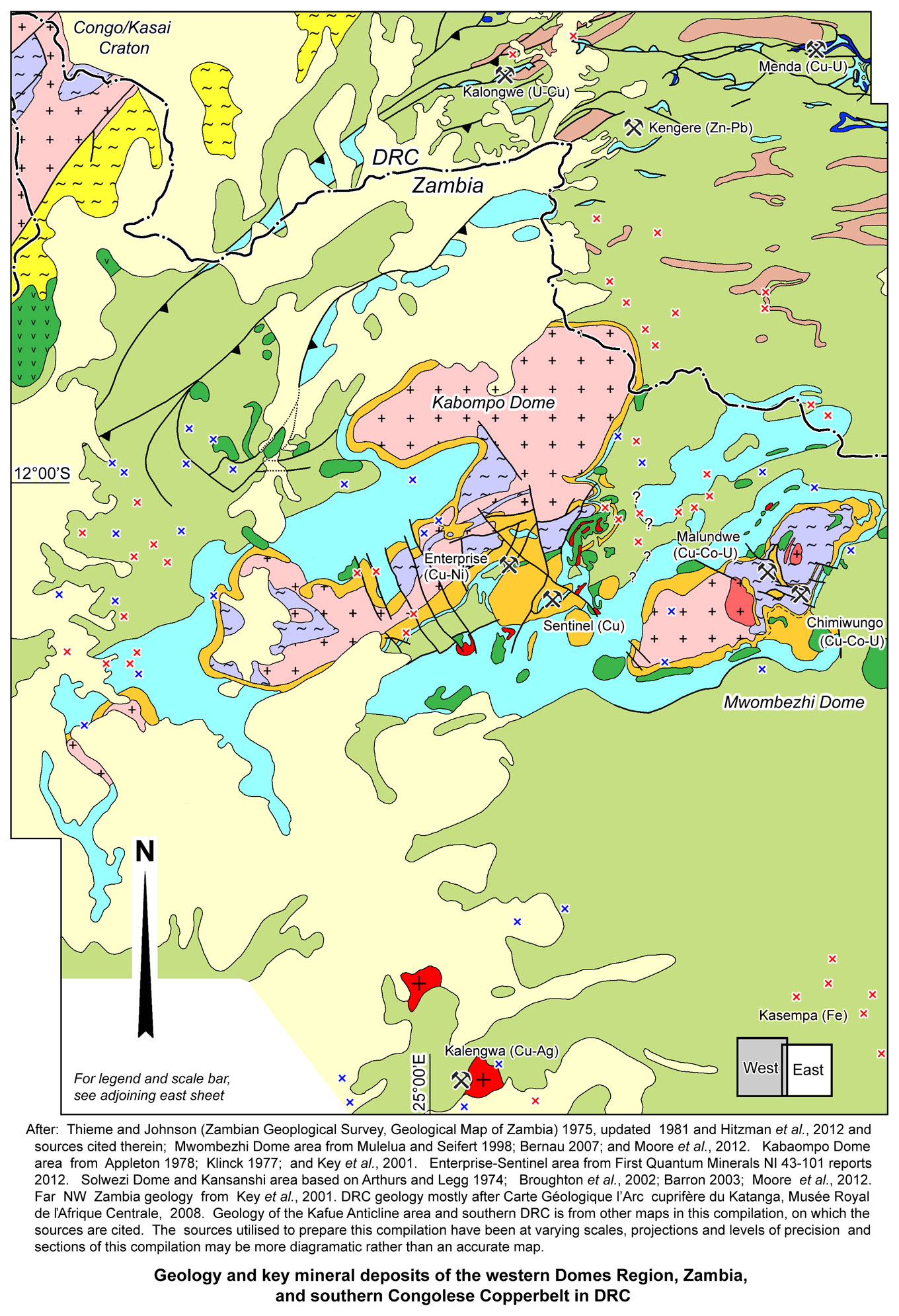 Western Domes Region