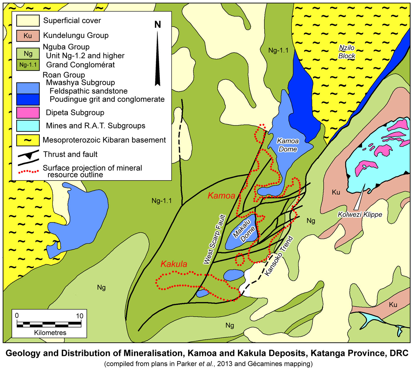 Kamoa geology