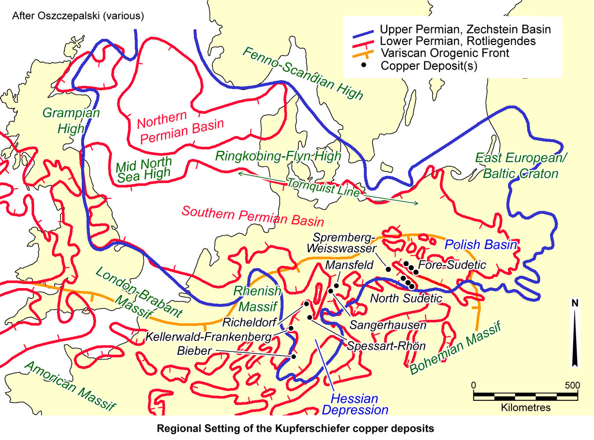 Kupferschiefer Regional Setting