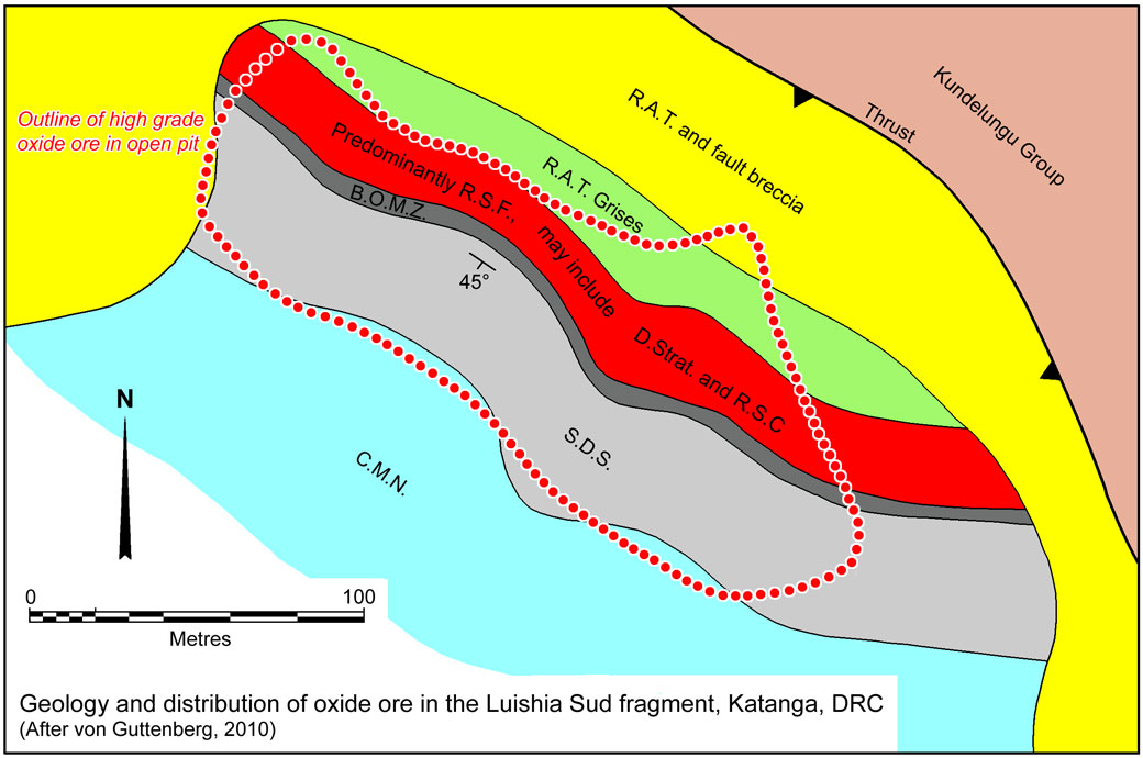 Luishia geology