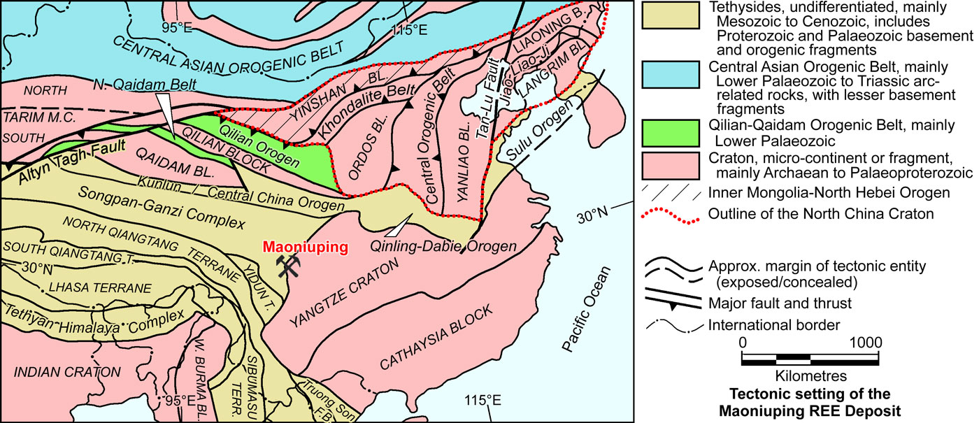 Setting of Maoniuping
