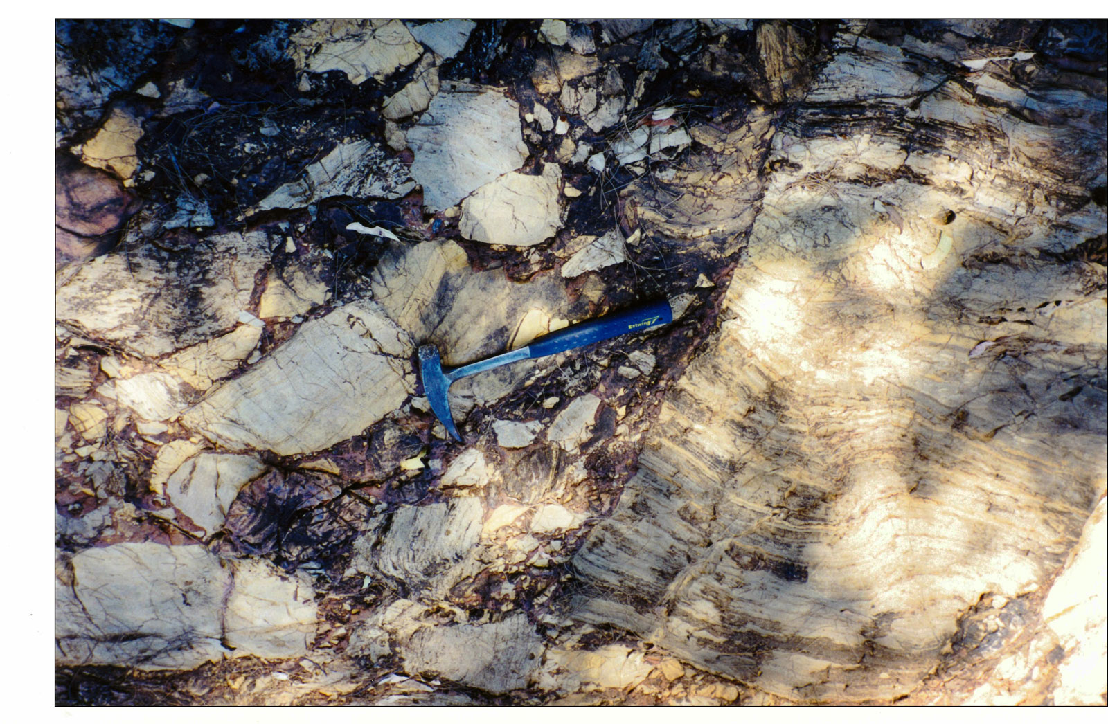 Debris flow breccia at the McArthur River deposit
