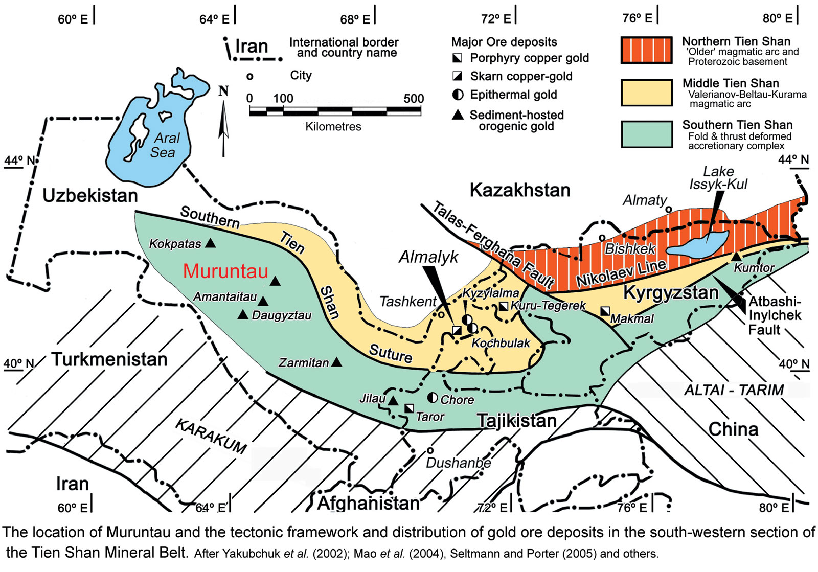 Muruntau tectonic setting