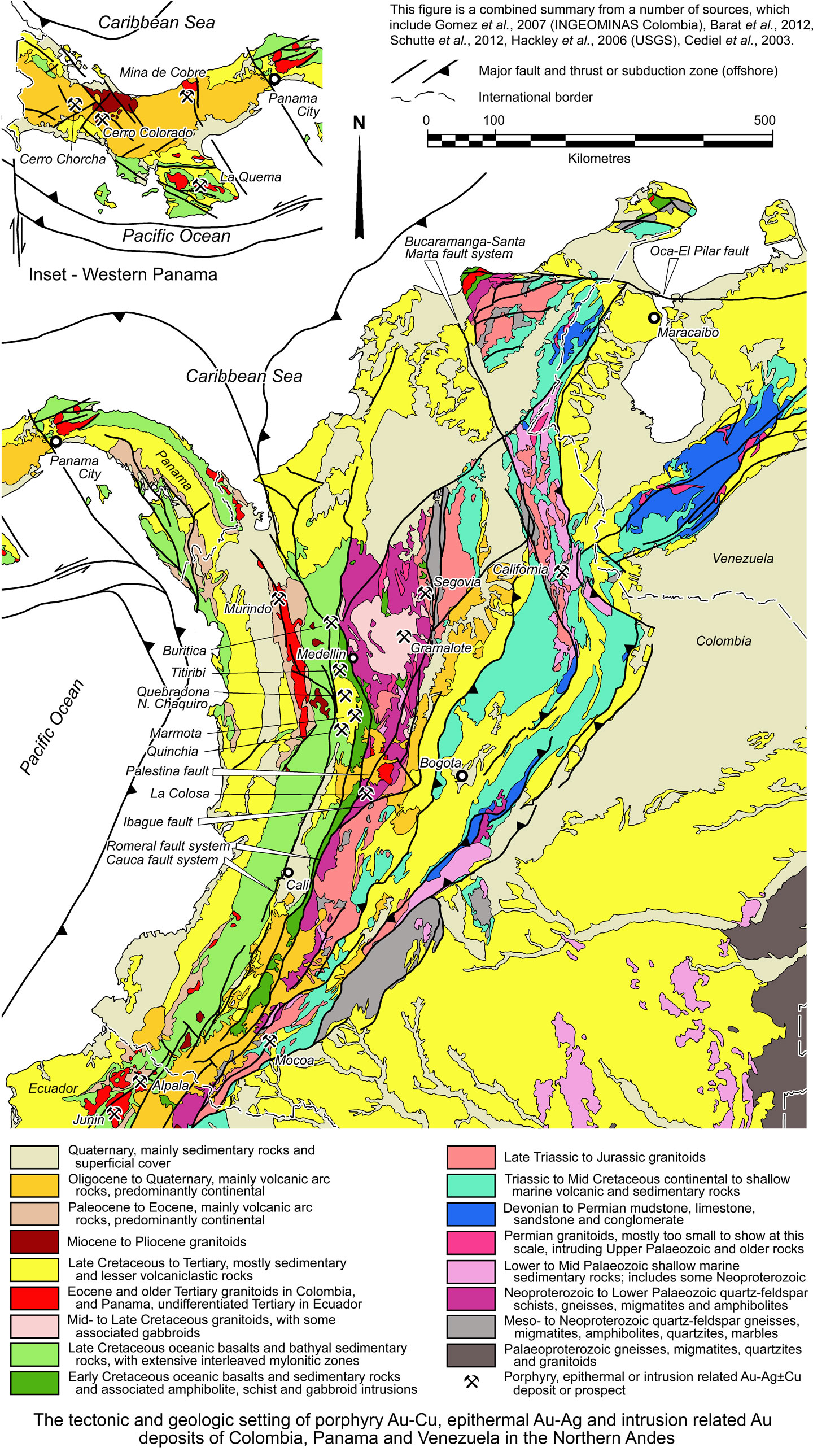 Northern Andes geology