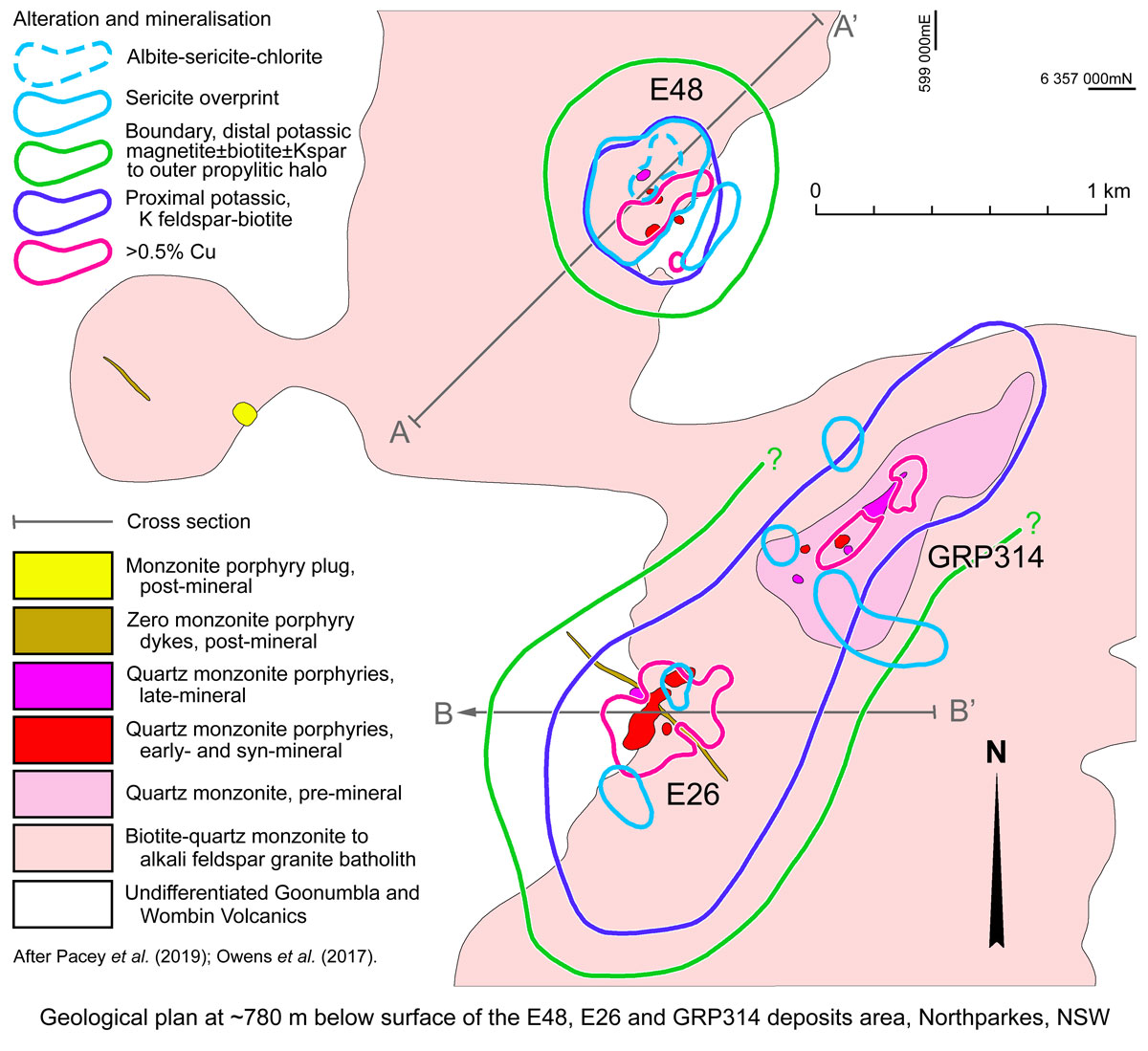 northparkes Geological Plan