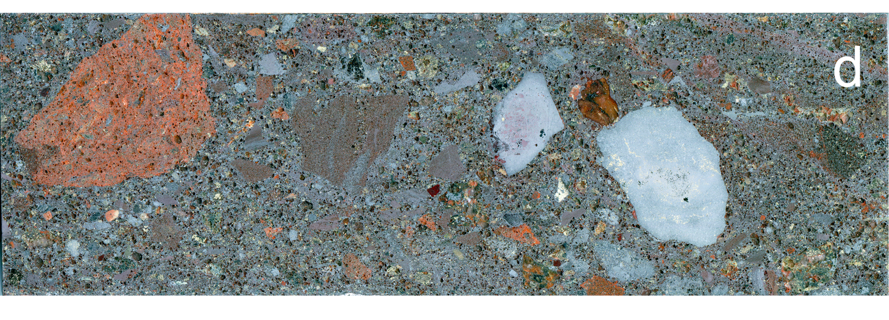 Heterolithic hematite breccia from RU4597