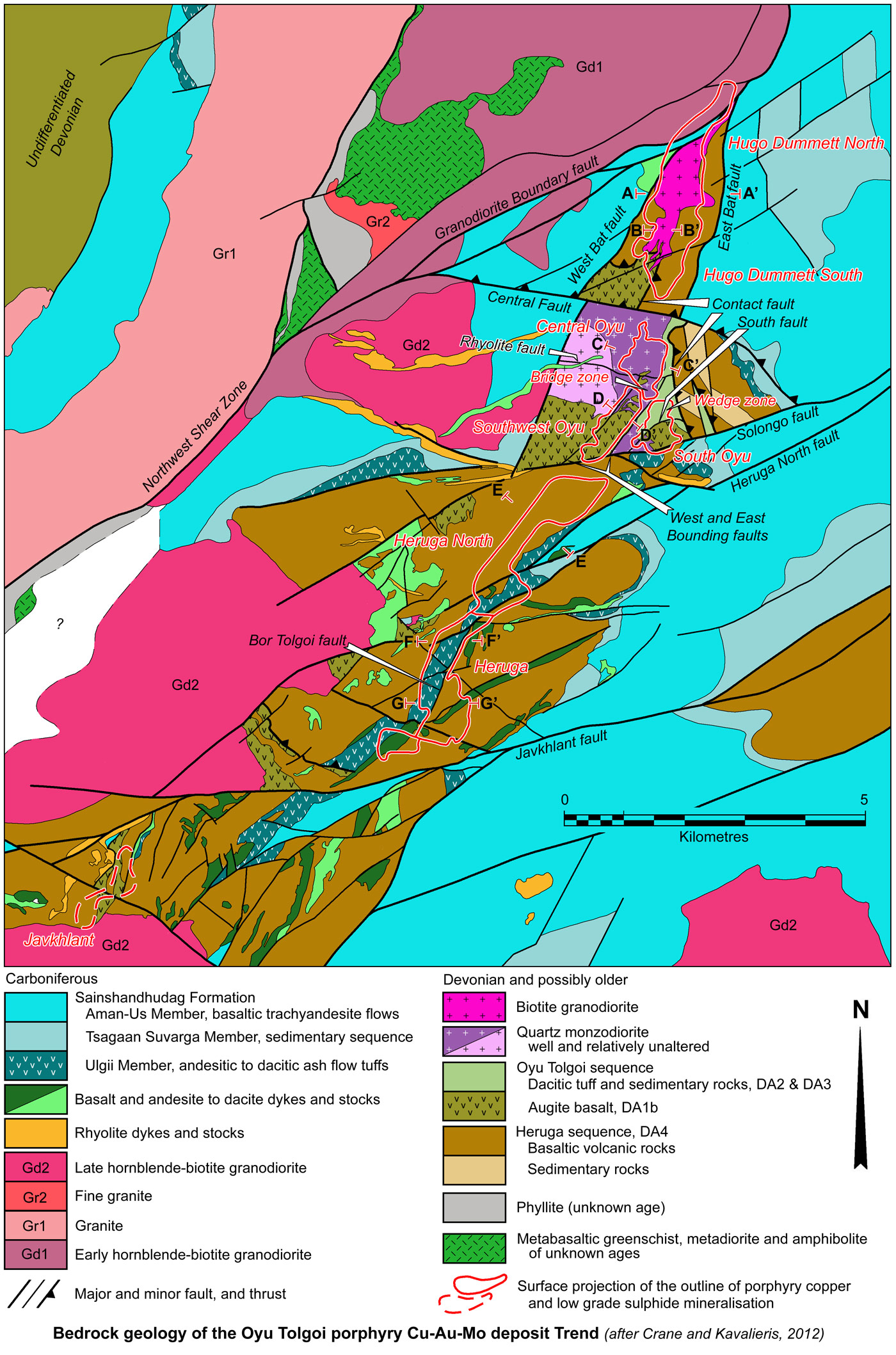 Oyu Tolgoi Geology