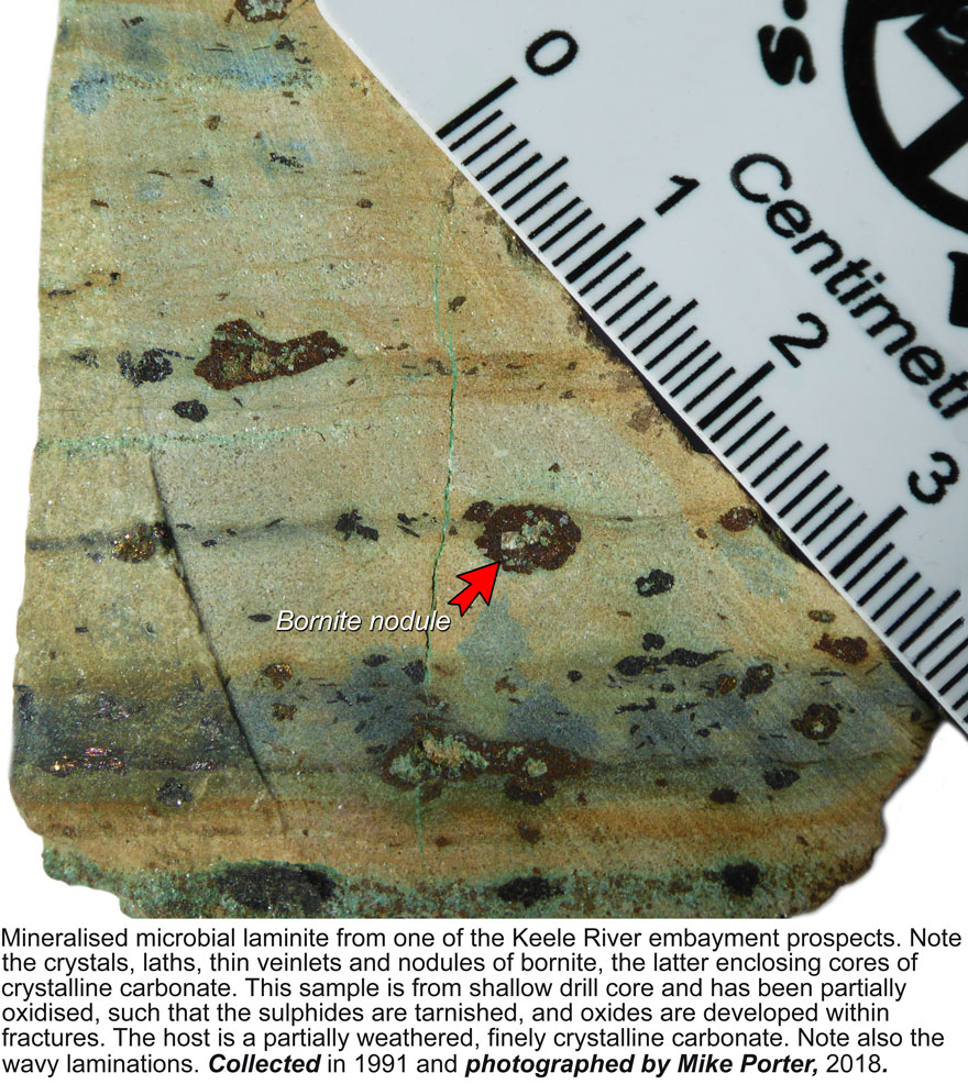 Keele River mineralisation