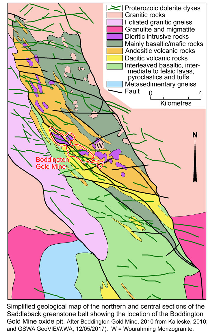 Boddington Geology