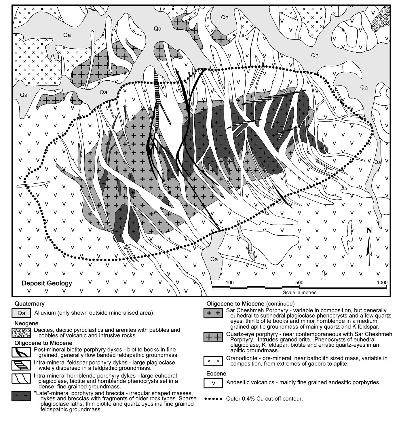 Sar Cheshmeh Geology