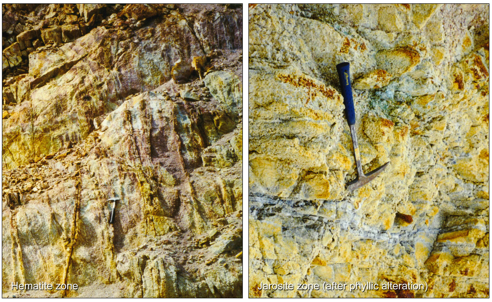 Silver Bell supergene zones