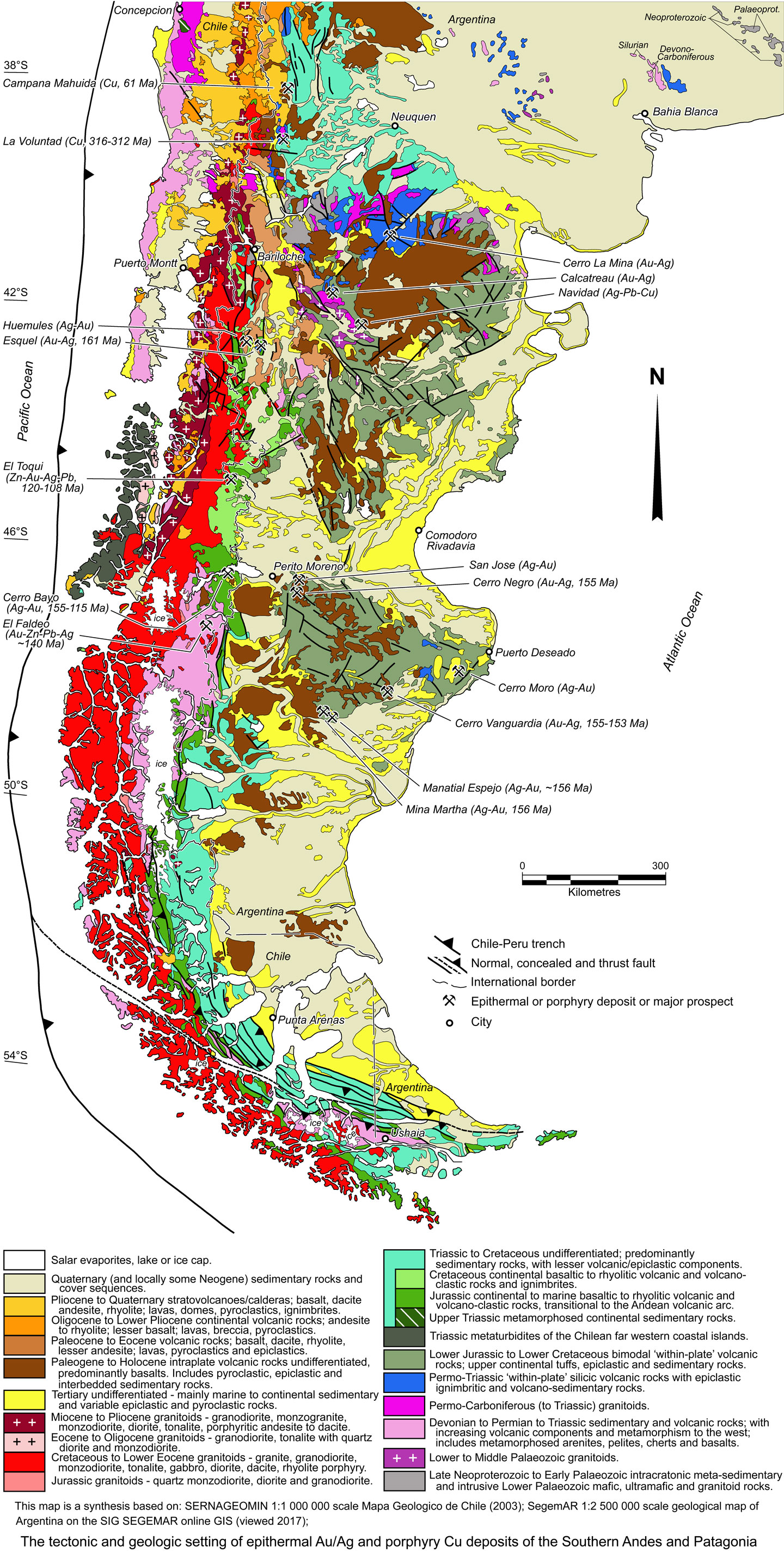 Southern Andes geology