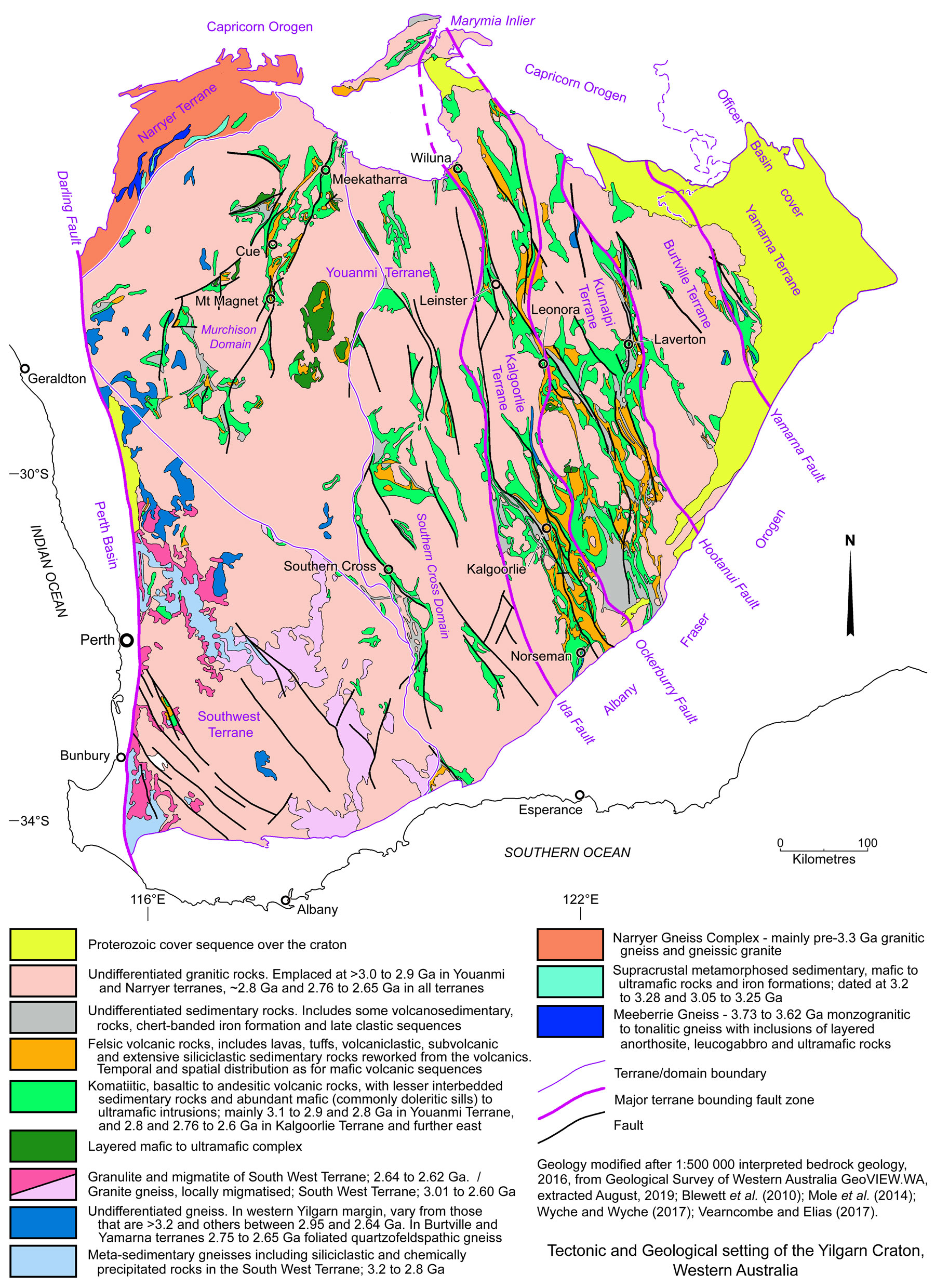 Yilgarn Craton Geology