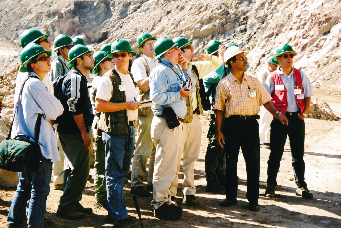[Structures in the Nchanga Pit]