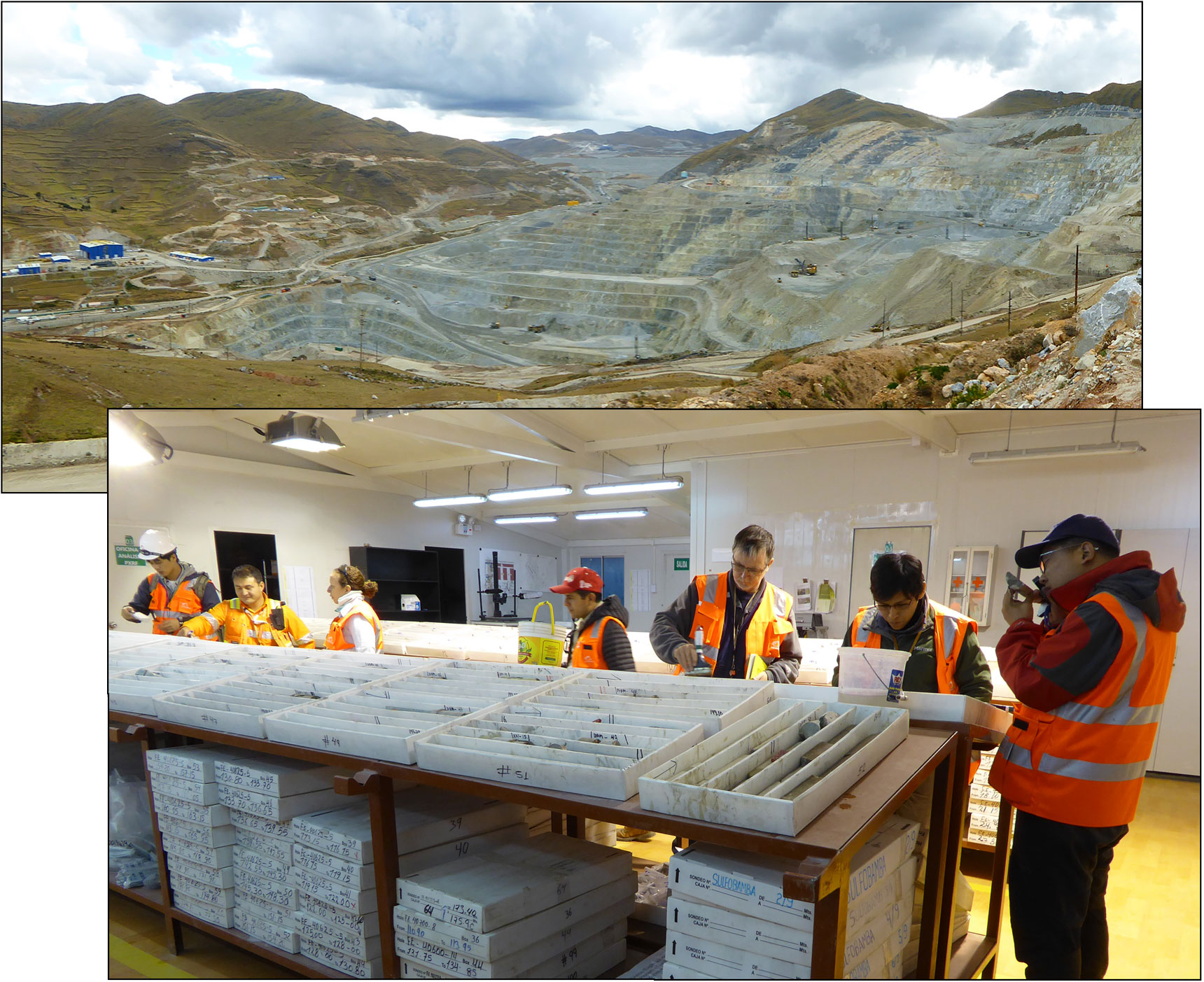 [Las Bambas Pit and core]