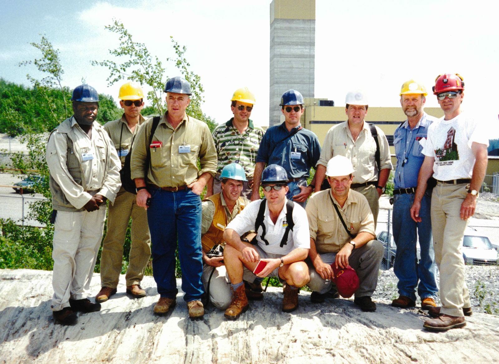 [Group on Heritage Outcrop]