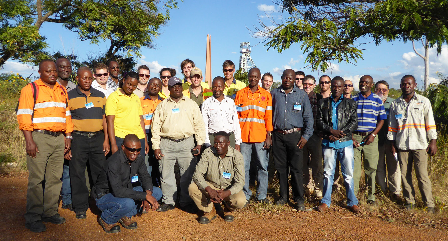 [Tour Group at Mufulira]
