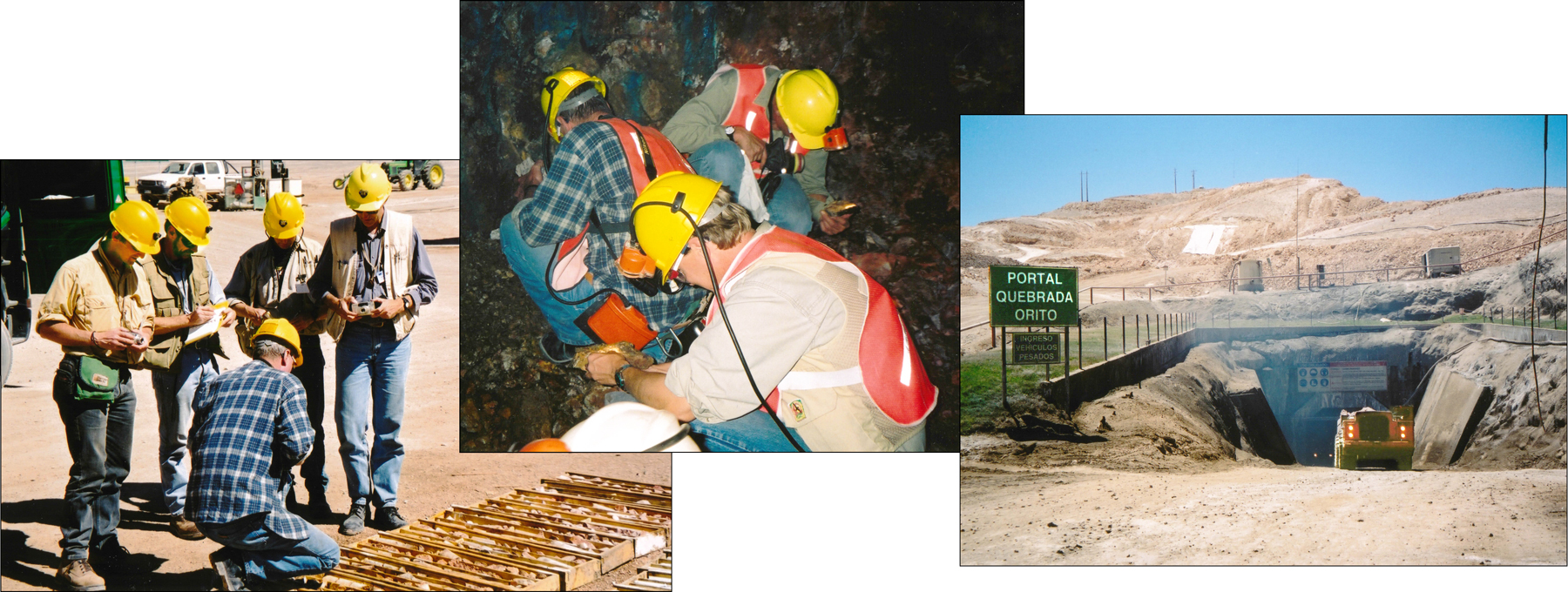 Quebrada Orito decline, El Peñón mine
