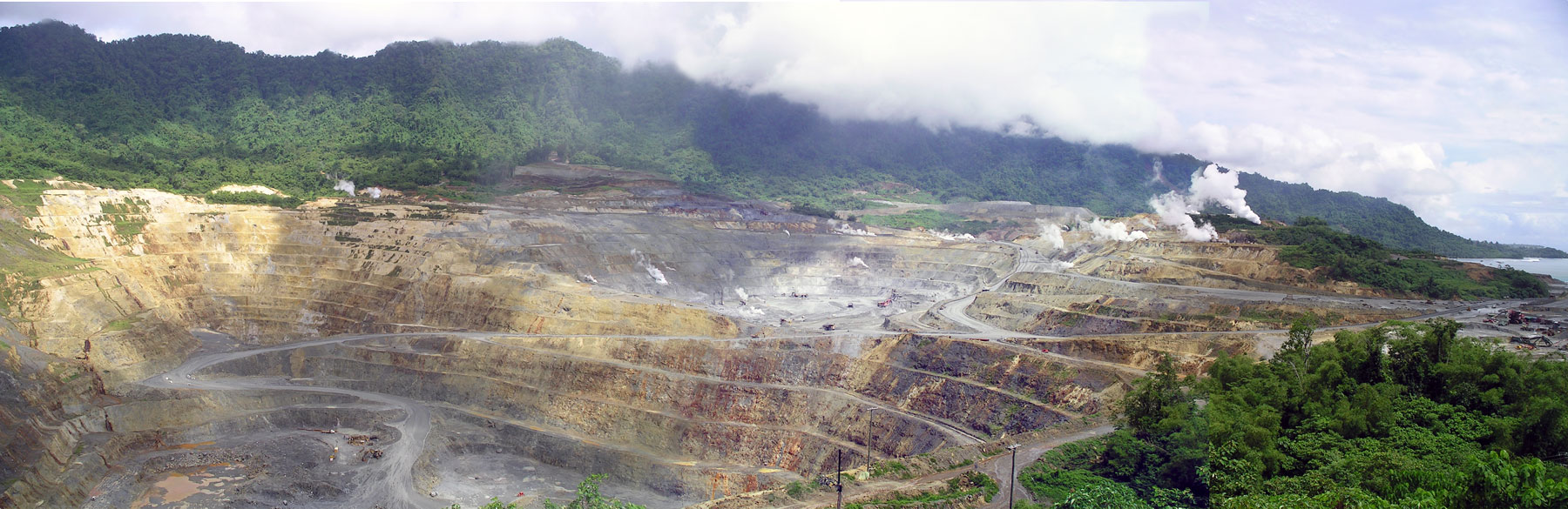 Lihir open pit