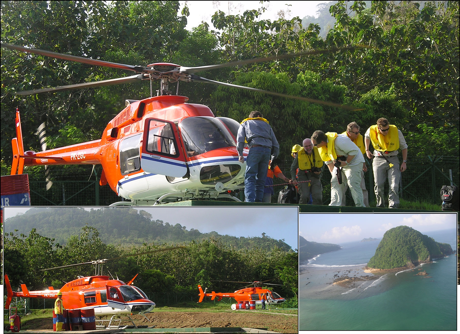 [Arrival at Palau Merah]