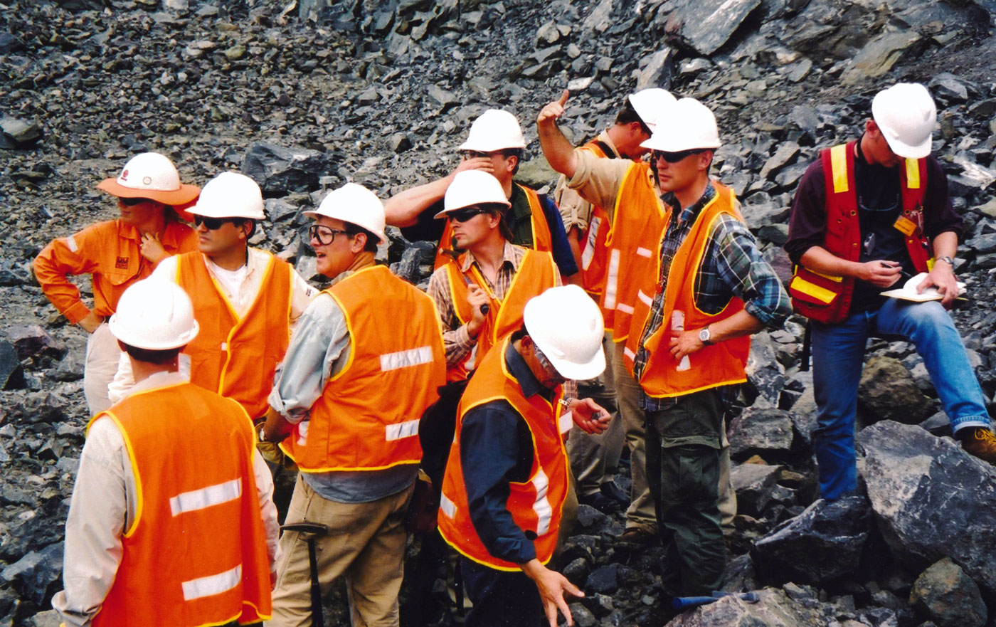 [In the Ernest Henry Mine, Queensland]