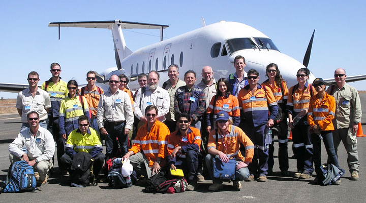 [Prominent Hill Tour Group]