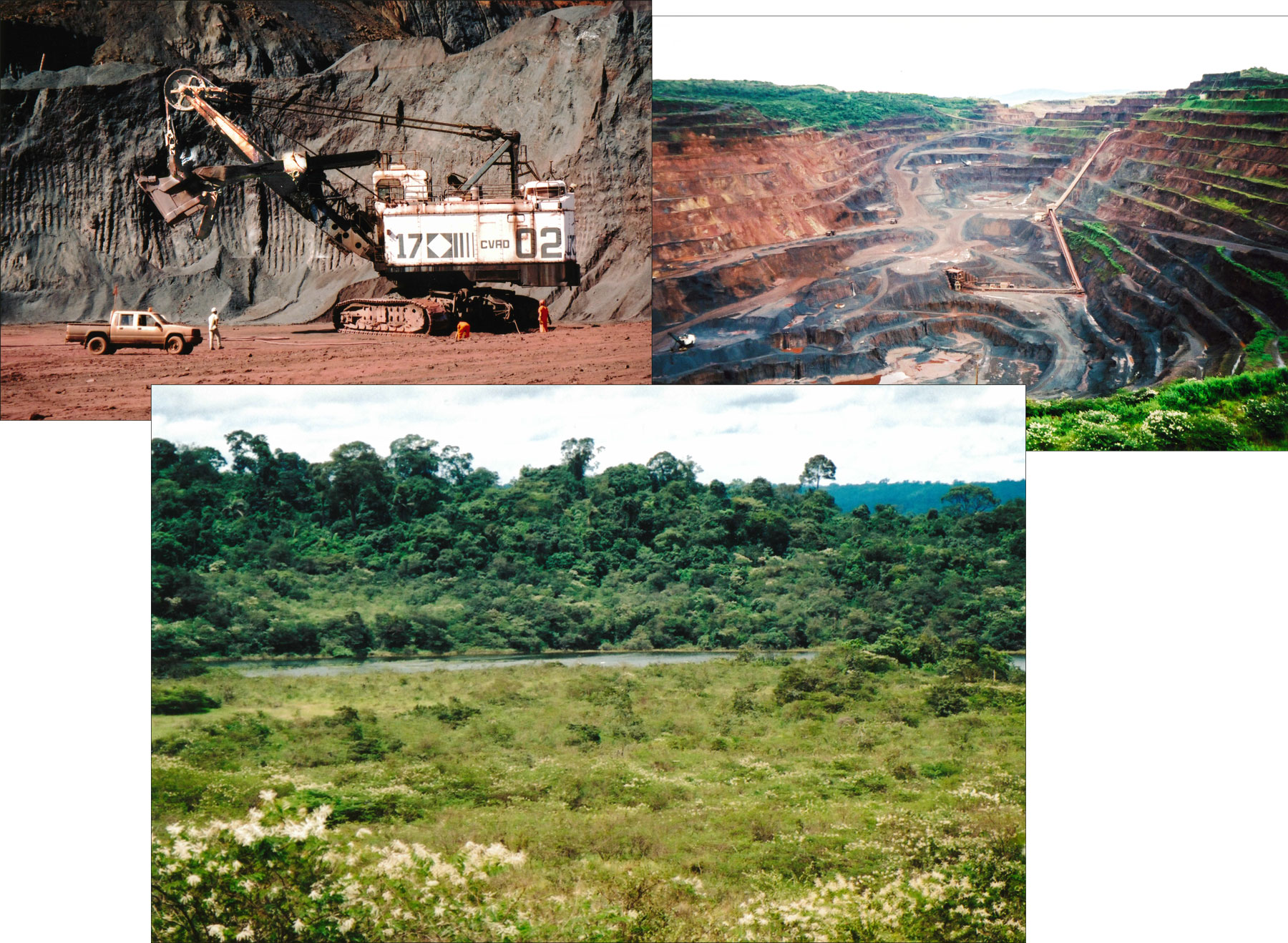 Carajas pit and surface expression of iron formation