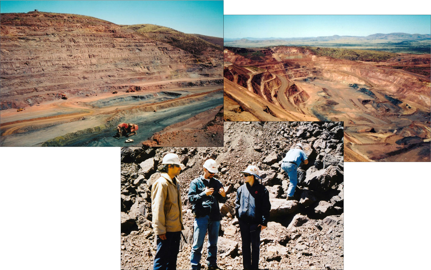 Mount Tom Price pits and staff