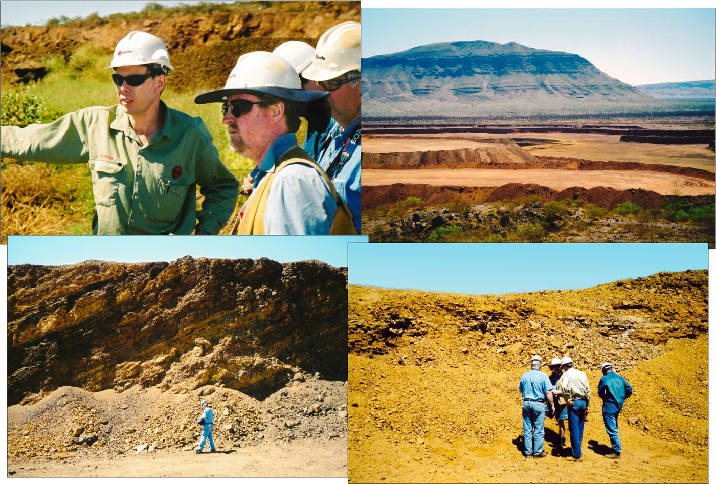 Marandoo ore and staff