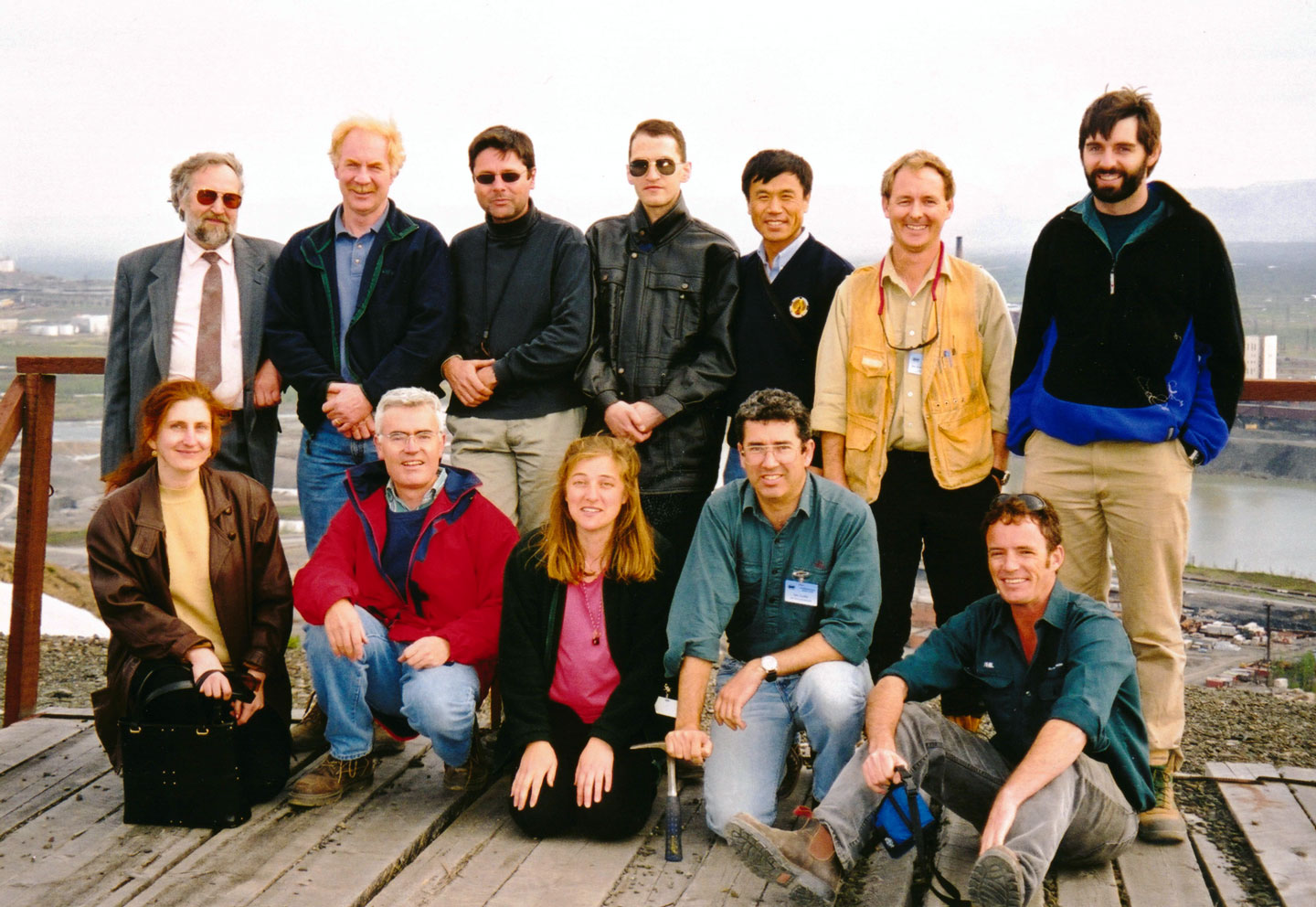 [Module 3 group at Noril'sk, Siberia]