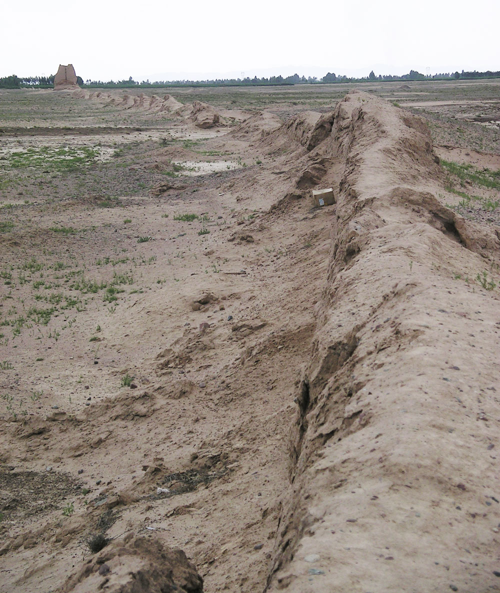 The Great Wall in Gansu