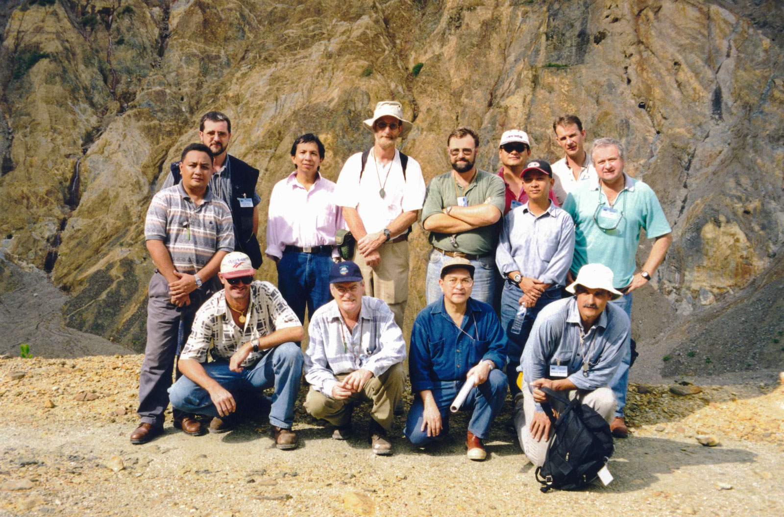 At the Antamok Pit of Benguet Corporation, Phillippines