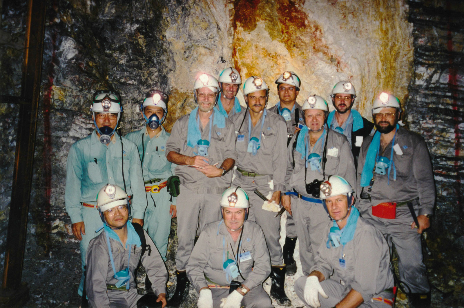 Underground at Hishikari, Japan
