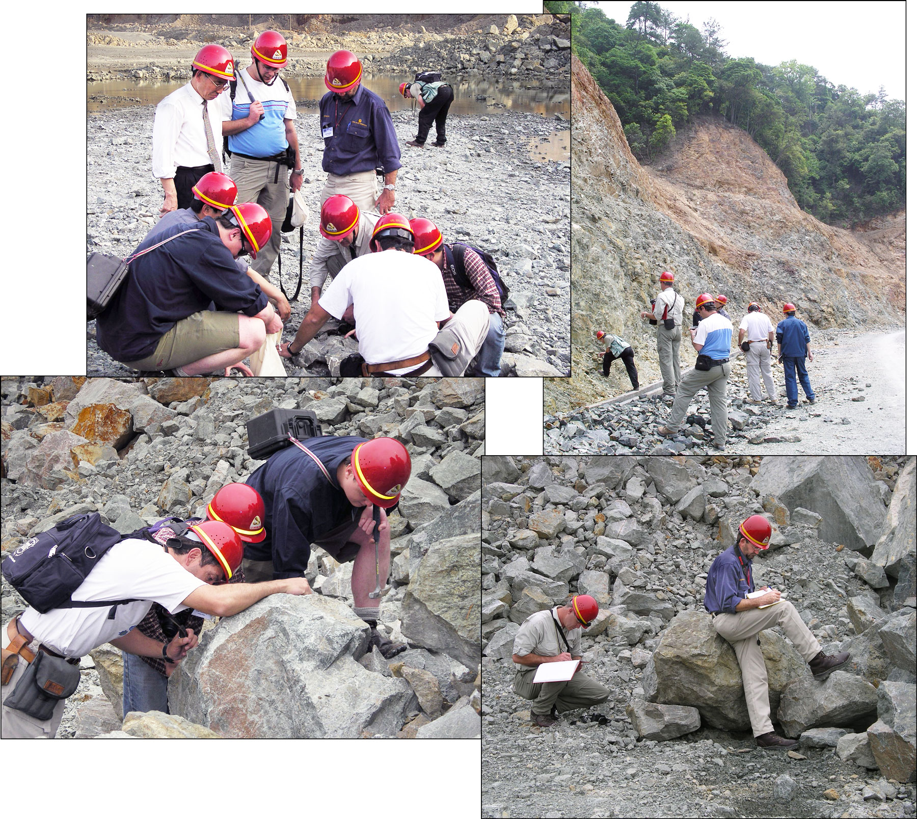 Hitting, studying, discussing